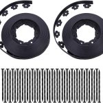 YANEYRIE Garden Edging Kit Durable Flexible DIY Landscape-0