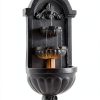 Kenroy Home Outdoor Wall Fountain Resin Plum Bronze-6
