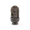 Outdoor Wall Fountain Sunnydaze Decor Resin Weather-1