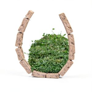Beuta Garden Edging Interlocking Design Charcoal Cobblestone-0