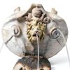 Lion Head Fountain Spout IMIKEYA Resin Outdoor Wall Decor-7