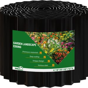 SnugNiture Metal Garden Edging Durable Corrugated Landscape-0
