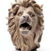 Lion Head Fountain Spout IMIKEYA Resin Outdoor Wall Decor-3