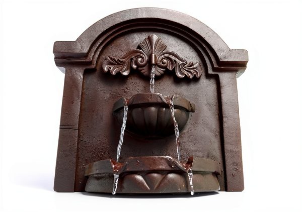 Kenroy Home Outdoor Wall Fountain Resin Plum Bronze-3