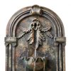 Solar Wall Fountain Sunnydaze Decor Resin Weather Resistant-5