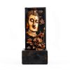 Buddha Face Fountain XBrand Wall Outdoor Bronze-8