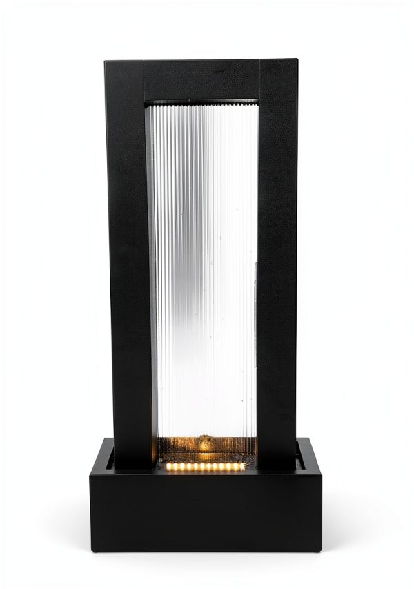 Wall Fountain Hi-Line Gift Gray Metal Adjustable-1