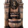 Lion Wall Fountain John Timberland Resin Design-5