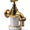 Sungmor Antique White Cast Iron Wall‑Mount Garden Sink-5