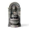 Lion Wall Fountain John Timberland Resin Design-0