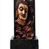 Buddha Face Fountain XBrand Wall Outdoor Bronze-3
