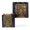 Gold-wall Fountain Buddha 45in Resin Wall Fountain Tankana TK4019-4