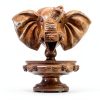 Elephant Head Fountain Nozzle Alipis Wall Spout Model BD212WGU32360RVX-4