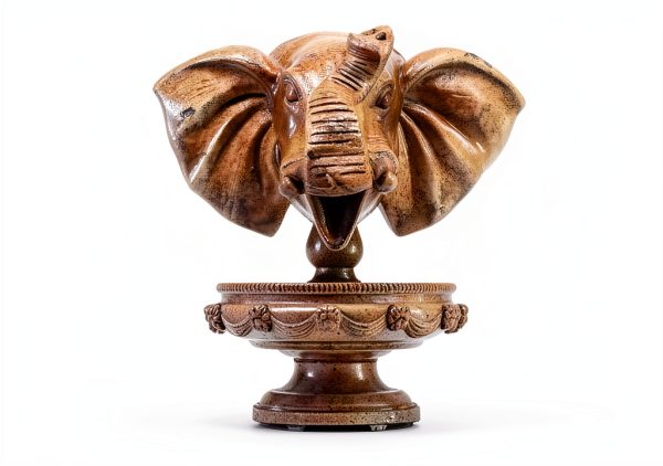 Elephant Head Fountain Nozzle Alipis Wall Spout Model BD212WGU32360RVX-4