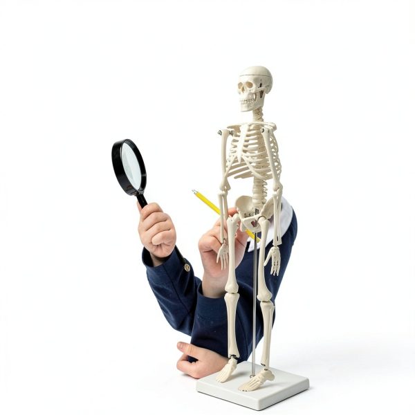Human Skeleton Model by breesky 17” Anatomical Model with Movable Arms-4
