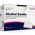 BD Alcohol Swabs 100 Each, White, 100 Count (Pack of 1)-0