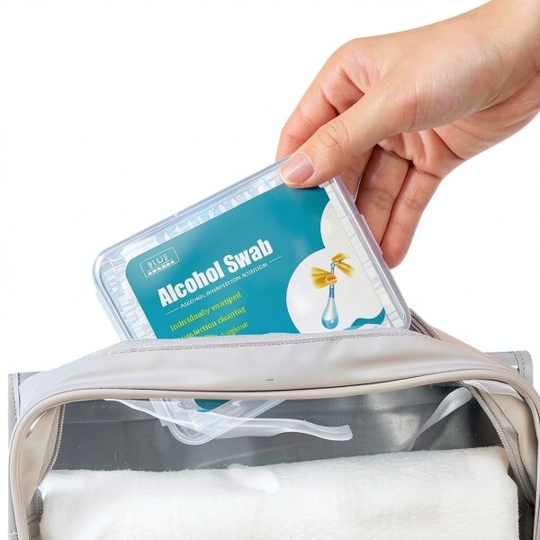 Iodine Cotton Swabs 150 Individually Wrapped HUNWEY Applicators-4