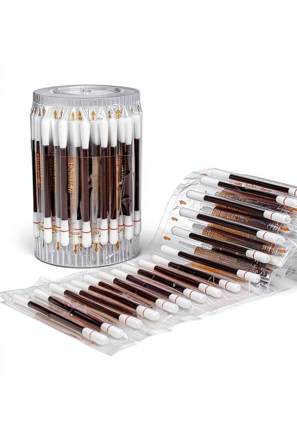 Iodine Cotton Swabs 150 Individually Wrapped HUNWEY Applicators-2