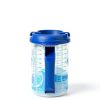 Hospital Cup Plum Hill 20oz Blue Bottle with Lid, Straw & Handle-4