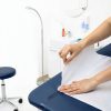McKesson Medical Exam Table Paper [12 Rolls] - Bed Table Sheet Cover Ideal for Diaper Changing, Waxing, Nursing, Chiropractor, Tracing - Premium Crepe Paper Roll - White, 21 in x 125 ft-5