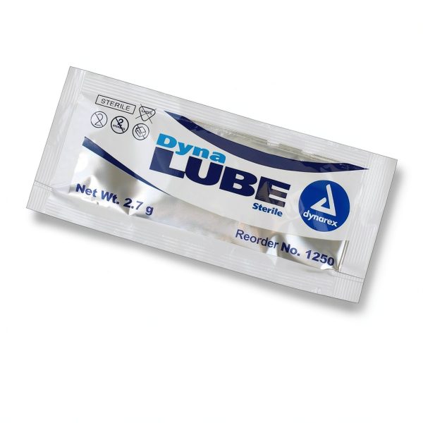 Dynarex DynaLube Lubricating Jelly, Sterile Medical Lubricant, 144-5