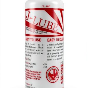 JorVet J-Lube Powder Lubricant | Easy-Mix Formula, Non-Irritating & Mess-Free | 10oz Bottle Makes 6-8 Gallons | Trusted for Veterinary & Obstetrical Use | Safe, Smooth & Easy to Clean | Red White-0