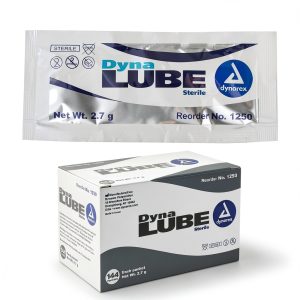 Dynarex DynaLube Lubricating Jelly, Sterile Medical Lubricant, 144-0