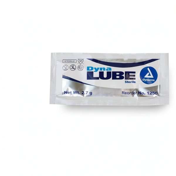 Dynarex DynaLube Lubricating Jelly, Sterile Medical Lubricant, 144-1